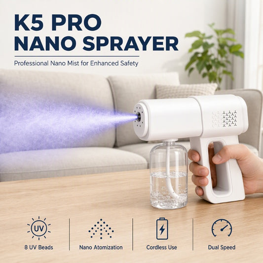 🎉 2026 Soldes — Plus de 45 100 vendus!💧 Pistolet de Pulvérisation Sans Fil Nano Atomizer