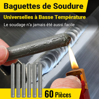 🔧 PROMO LIMITÉE 50% DE RÉDUCTION ! ✨ Barres de Soudure Universelles – Basse Température, 1 Clic ✨