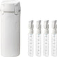 🧴Flacons distributeurs rechargeables 4 en 1 pour le voyage – Compact, étanche & ultra-pratique