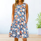 Summer Sleeveless Printed Dress