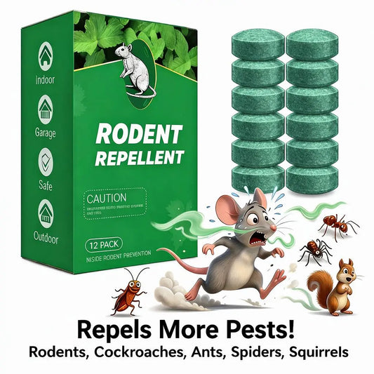 🛡️Répulsif universel – Sans danger pour les animaux de compagnie et la faune sauvage. Sans poison, mais efficace. À utiliser à l'intérieur comme à l'extérieur.