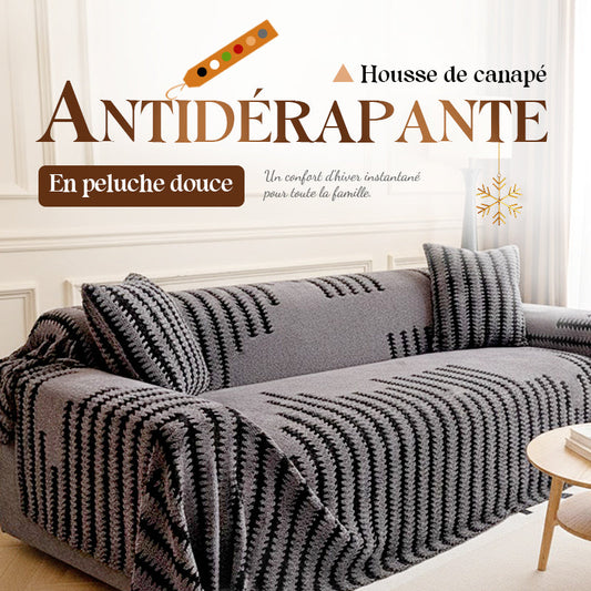 50% de Réduction – Housse Canapé Peluche Antidérapante