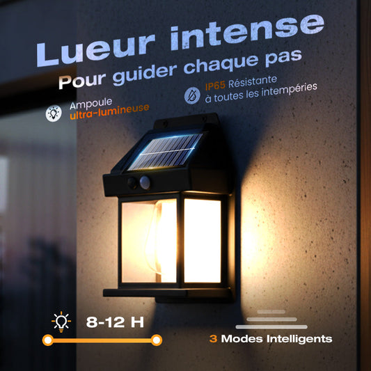 🔥Applique murale solaire à détecteur de mouvement en tungstène