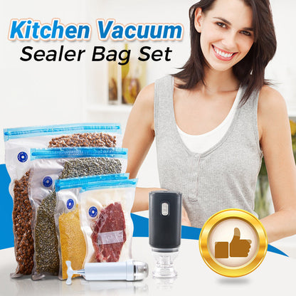 💥HOT SALE 30% OFF🎉Kitchen Vacuum Sealer Bag Set