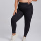 Leggings de sport gainants taille haute avec poches latérales