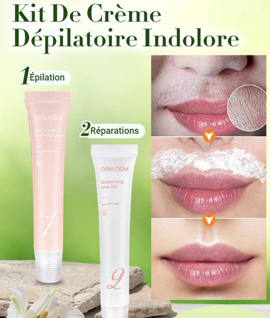Offre spéciale 🔥🔥 Ensemble de crème dépilatoire Dernier jour50% de réduction