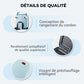 🔥 50% OFF INSTANTANÉ ! 🥪 Machine à Sandwich Multifonction - Chauffage Rapide, Design Compact Bleu/Blanc pour Cuisine et Bureau 💙⚡