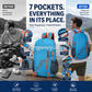 Sac à dos de camping pliable et imperméable