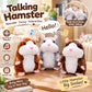 Peluche hamster parlante – répète tout ce que vous dites, remue la tête automatiquement ; un divertissement hilarant pour les enfants comme pour les adultes