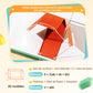 Livre éducatif pour apprendre la géométrie en 3D avec ficelle à tirer