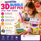 🎨✨ Feutres gonflants 3D | Dessins en relief pour loisirs créatifs 🌈