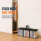 📦Grand sac de rangement en plastique transparent, solide et épais, idéal pour les vêtements, les déménagements et le stockage