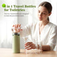 🧴Flacons distributeurs rechargeables 4 en 1 pour le voyage – Compact, étanche & ultra-pratique