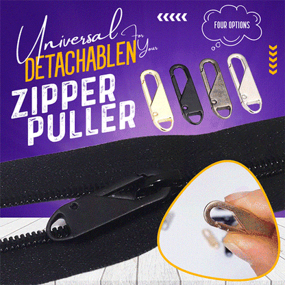 Tirette de fermeture éclair universelle amovible