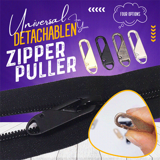 Tirette de fermeture éclair universelle amovible