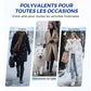 Crampons universels à 5 dents pour chaussures et bottes