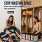 📦Grand sac de rangement en plastique transparent, solide et épais, idéal pour les vêtements, les déménagements et le stockage