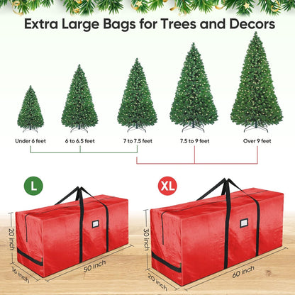 🎄🎅 Sac de Rangement Imperméable pour Sapin de Noël – Durable, Transport Facile & Protection Maximale🎄🎅