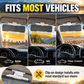 Pare-soleil universel HD anti-reflets pour voiture – Jour et nuit