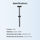🧷 50% DE RÉDUCTION ! ✨ Boucle de Cravate Câble Universelle - Fixation Solide et Discrète pour Câbles de Bureau/Maison, Lot de 5 📏📦