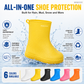 ☔ 50% RABATT – Couvre-chaussures silicone étanches – toutes tailles – sans couture – nomades – hommes, femmes, enfants👟