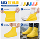 ☔ 50% RABATT – Couvre-chaussures silicone étanches – toutes tailles – sans couture – nomades – hommes, femmes, enfants👟
