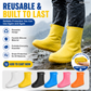 ☔ 50% RABATT – Couvre-chaussures silicone étanches – toutes tailles – sans couture – nomades – hommes, femmes, enfants👟