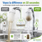 🧼 Offre spéciale du dernier jour :19.99€ ! 💧 1 achetés 1 offerts 🎁 Filtre anti-éclaboussures pour robinet – 360° orientable, élimine rouille & sédiments, réducteur de chlore✨