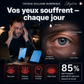 👓 Lunettes de lecture à double usage ✨ - Verres en saphir | Protection contre la lumière bleue | Dioptries de +1,00 à +4,00 | Noir et marron
