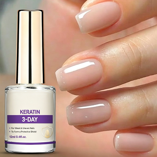 Renforceur d'ongles effet miroir lilas