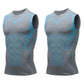 🎉 Gilet de maintien ionique – Compression et rafraîchissement – Gainage corporel et sans manches – Invisible sous les vêtements.
