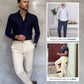 ⏳Offre spéciale limitée dans le temps⏰Pantalon slim extensible Fliwos pour homme