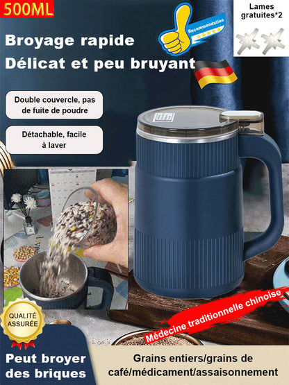 Coupe de concassage et de broyage électrique à grande vitesse de grande capacité