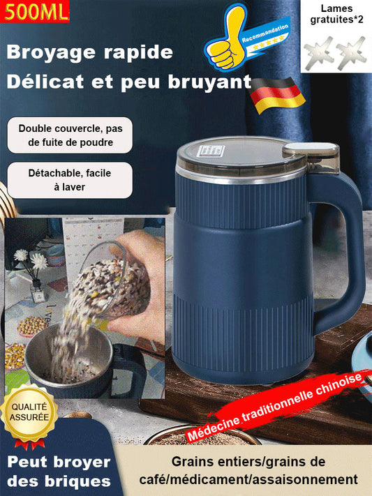 Coupe de concassage et de broyage électrique à grande vitesse de grande capacité
