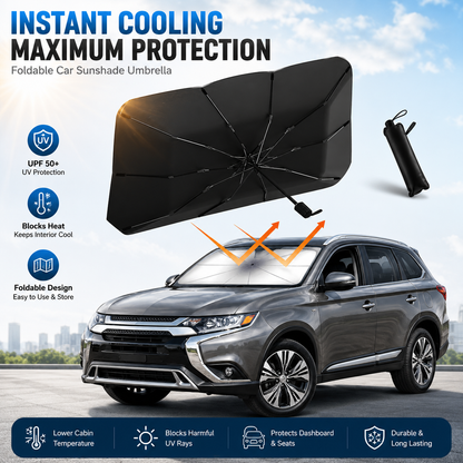 ☀️Pare-soleil de voiture – Isolation thermique efficace, protection UV et protection de pare-brise auto facile à plier
