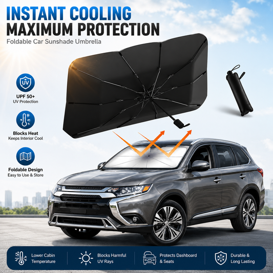 ☀️Pare-soleil de voiture – Isolation thermique efficace, protection UV et protection de pare-brise auto facile à plier