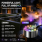 💨 50 % DE RÉDUCTION MAINTENANT ! ⚡ Brumisateur ultrasonique à 12 LED – Crée une brume fraîche et une lumière colorée – Idéal pour les humidificateurs, les fontaines ou la décoration d'Halloween – Fonctionne silencieusement dans l'eau 💧✨