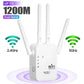 🔥 Extenseur WiFi 2026,1200Mbps Booster de signal à double bande (5GHz/2.4GHz), couvre 10 000 pieds carrés et 50 appareils, répéteur avec port Ethernet pour la maison