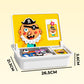 Boîte à puzzle magnétique pour enfants avec jeu et planche à dessi