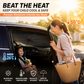 ☀️Pare-soleil de voiture – Isolation thermique efficace, protection UV et protection de pare-brise auto facile à plier