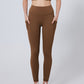 Leggings de sport gainants taille haute avec poches latérales