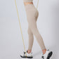 Leggings de sport gainants taille haute avec poches latérales
