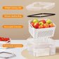 🍓✨Ensemble de 3 boîtes à fruits – Passoire amovible, étanche et empilable