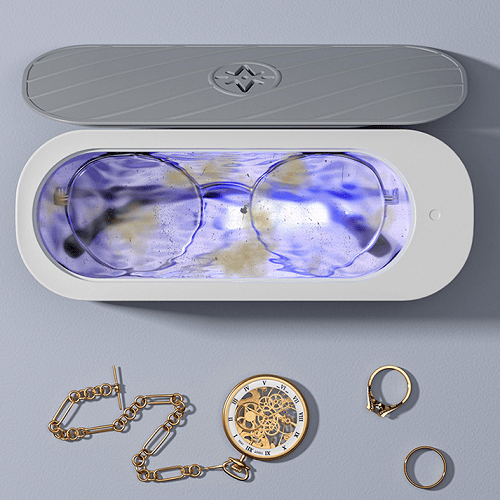🏆Nettoyeur à Ultrasons Portable pour Tous les Bijoux 💎✨
