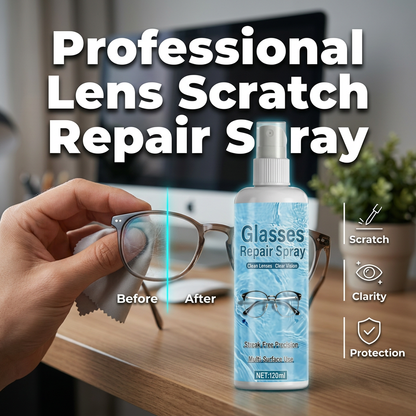 😎Spray réparateur de rayures pour lentilles de contact