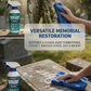 Spray de restauration et de nettoyage des pierres tombales