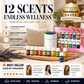 🔥Offre limitée dans le temps : 50 % de réduction !🎁🌺Un parfum frais pour vous remonter le moral !🌷Coffret de 12 huiles essentielles hydrosolubles