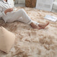 Tapis de Sol en Peluche à Couleur Dégradée