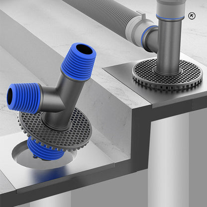 Raccord de drain de sol résistant aux odeurs et aux débordements