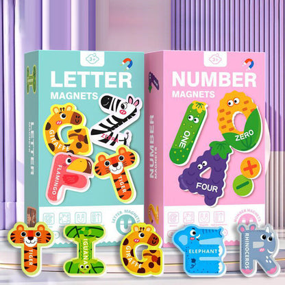 🔥Hot Sales - 49% OFF🔥Animal-shaped Magnetic Alphabet - Kids Learning Toys